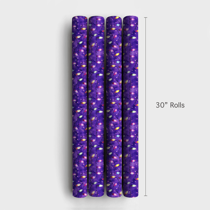 Nights in Violet - Wrapping Paper - Aspen & Arlo