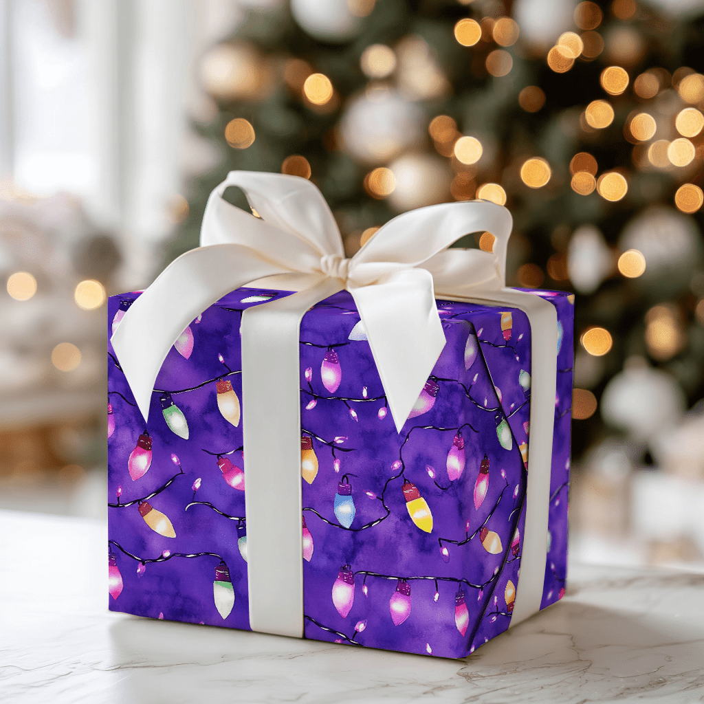 Nights in Violet - Wrapping Paper - Aspen & Arlo