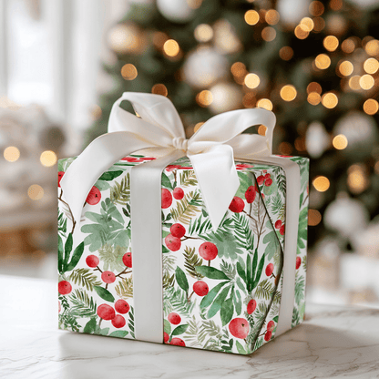 Blushed and Berried - Wrapping Paper - Aspen & Arlo