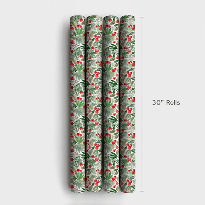 Blushed and Berried - Wrapping Paper - Aspen & Arlo