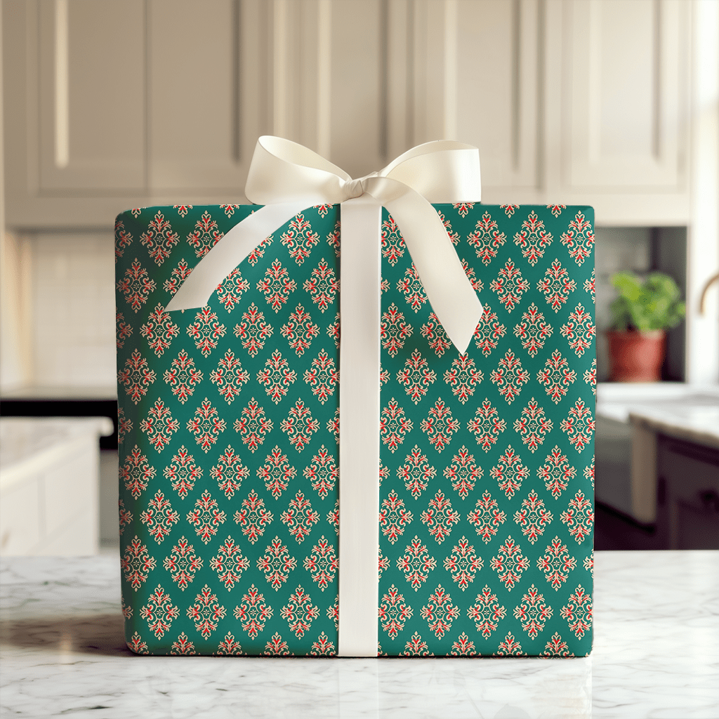 Merry Merlot - Wrapping Paper - Aspen & Arlo