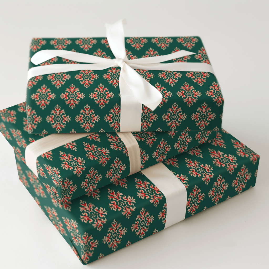 Merry Merlot - Wrapping Paper - Aspen & Arlo