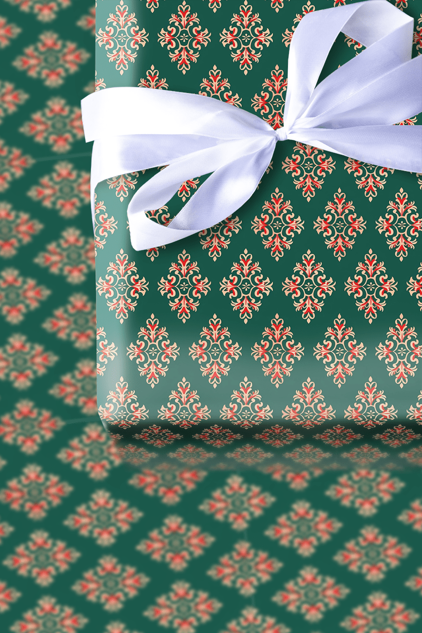 Merry Merlot - Wrapping Paper - Aspen & Arlo