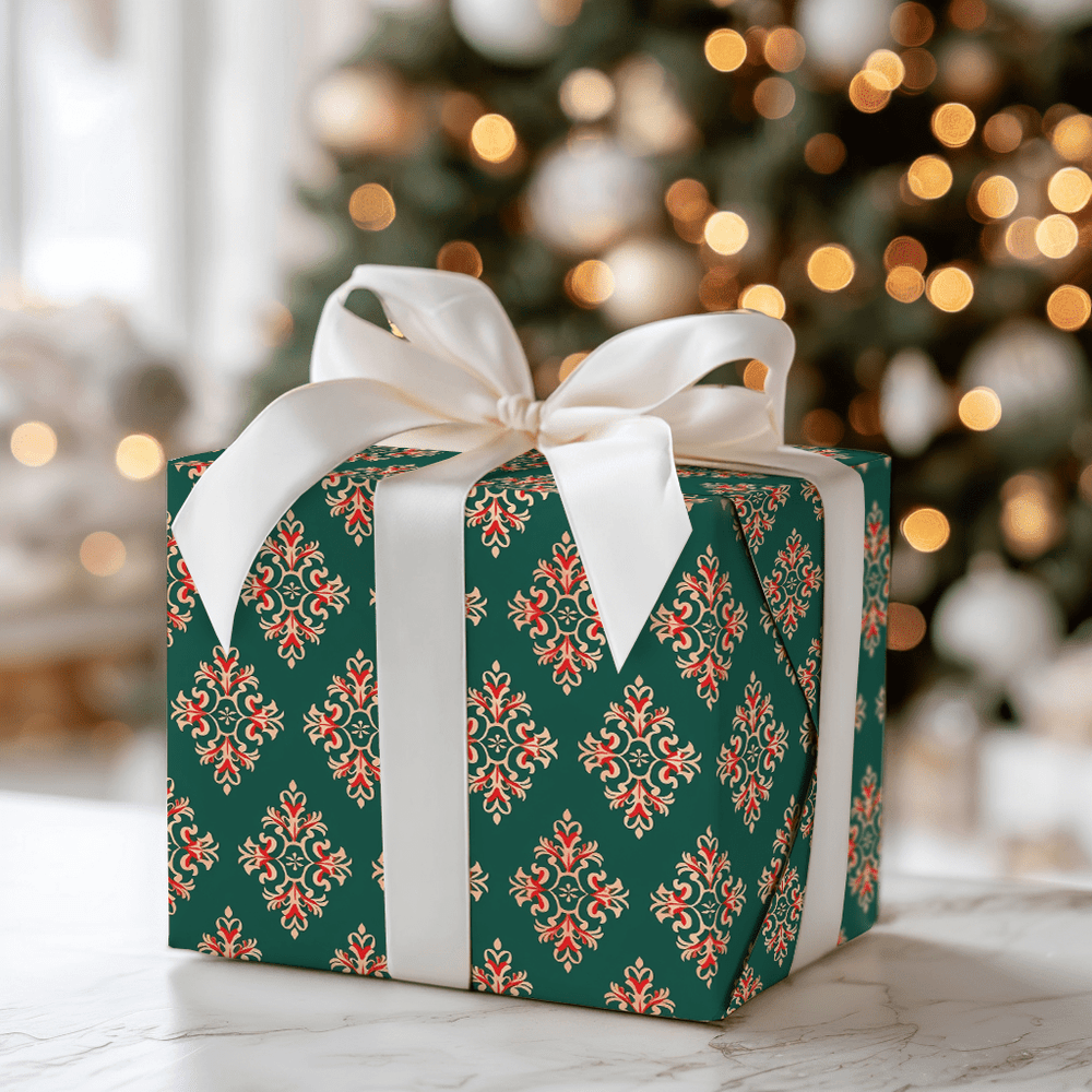 Merry Merlot - Wrapping Paper - Aspen & Arlo