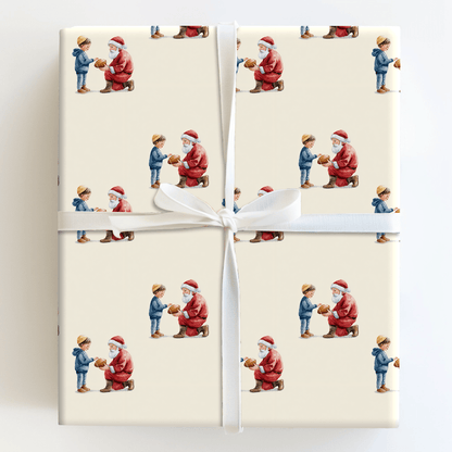 Pigskin Joy - Wrapping Paper - Aspen & Arlo