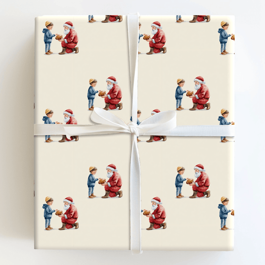 Pigskin Joy - Wrapping Paper - Aspen & Arlo