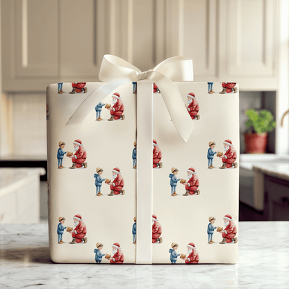 Pigskin Joy - Wrapping Paper - Aspen & Arlo