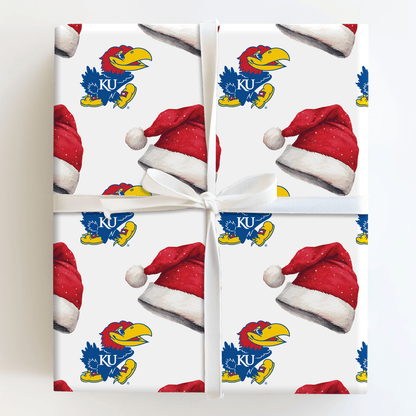 Rock Chalk Claus - Wrapping Paper - Aspen & Arlo