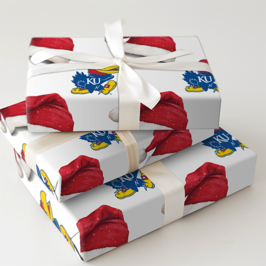 Rock Chalk Claus - Wrapping Paper - Aspen & Arlo