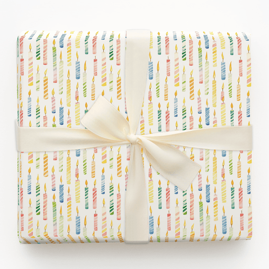 Light My Cake - Wrapping Paper - Aspen & Arlo