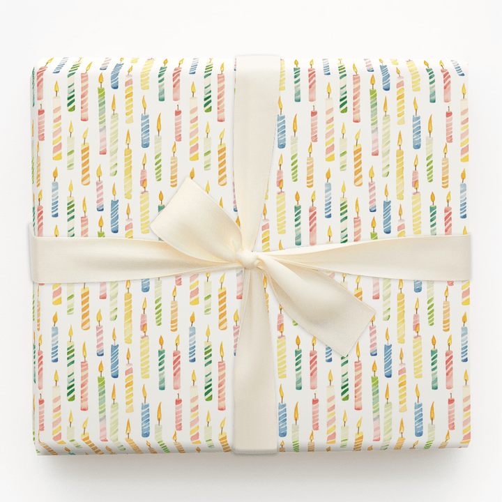 Light My Cake - Wrapping Paper - Aspen & Arlo