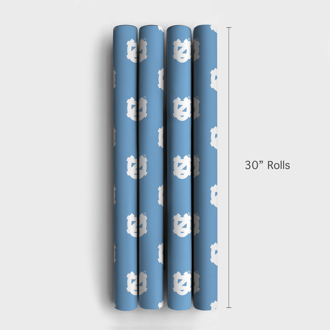 Carolina Blue Legacy - Wrapping Paper - Aspen & Arlo