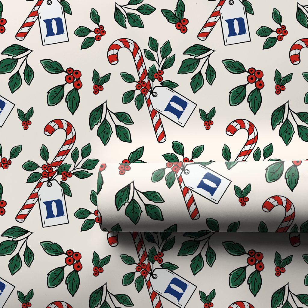 Peppermint Duke - Wrapping Paper - Aspen & Arlo