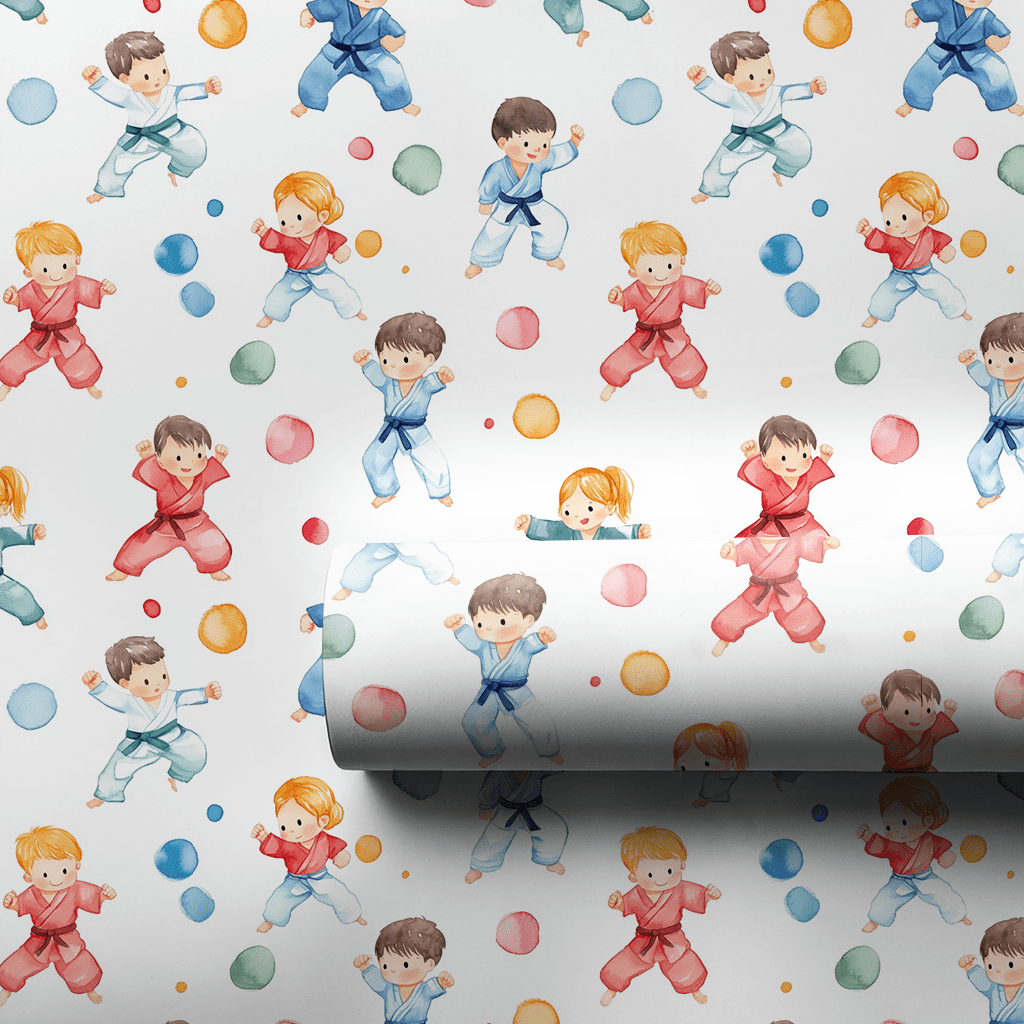 Belt Bounce - Wrapping Paper - Aspen &amp; Arlo