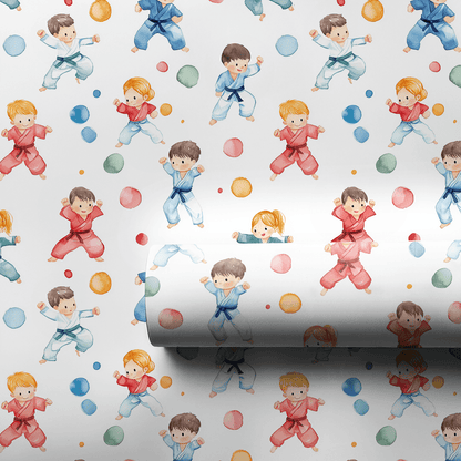Belt Bounce - Wrapping Paper - Aspen &amp; Arlo