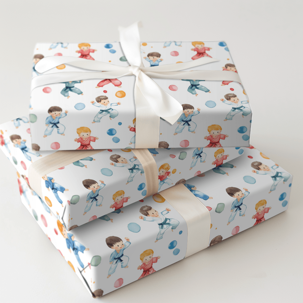 Belt Bounce - Wrapping Paper - Aspen &amp; Arlo
