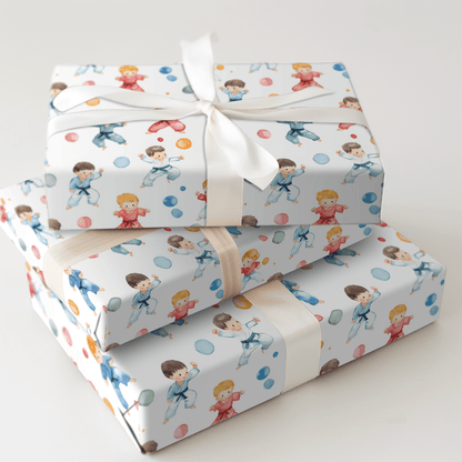 Belt Bounce - Wrapping Paper - Aspen &amp; Arlo