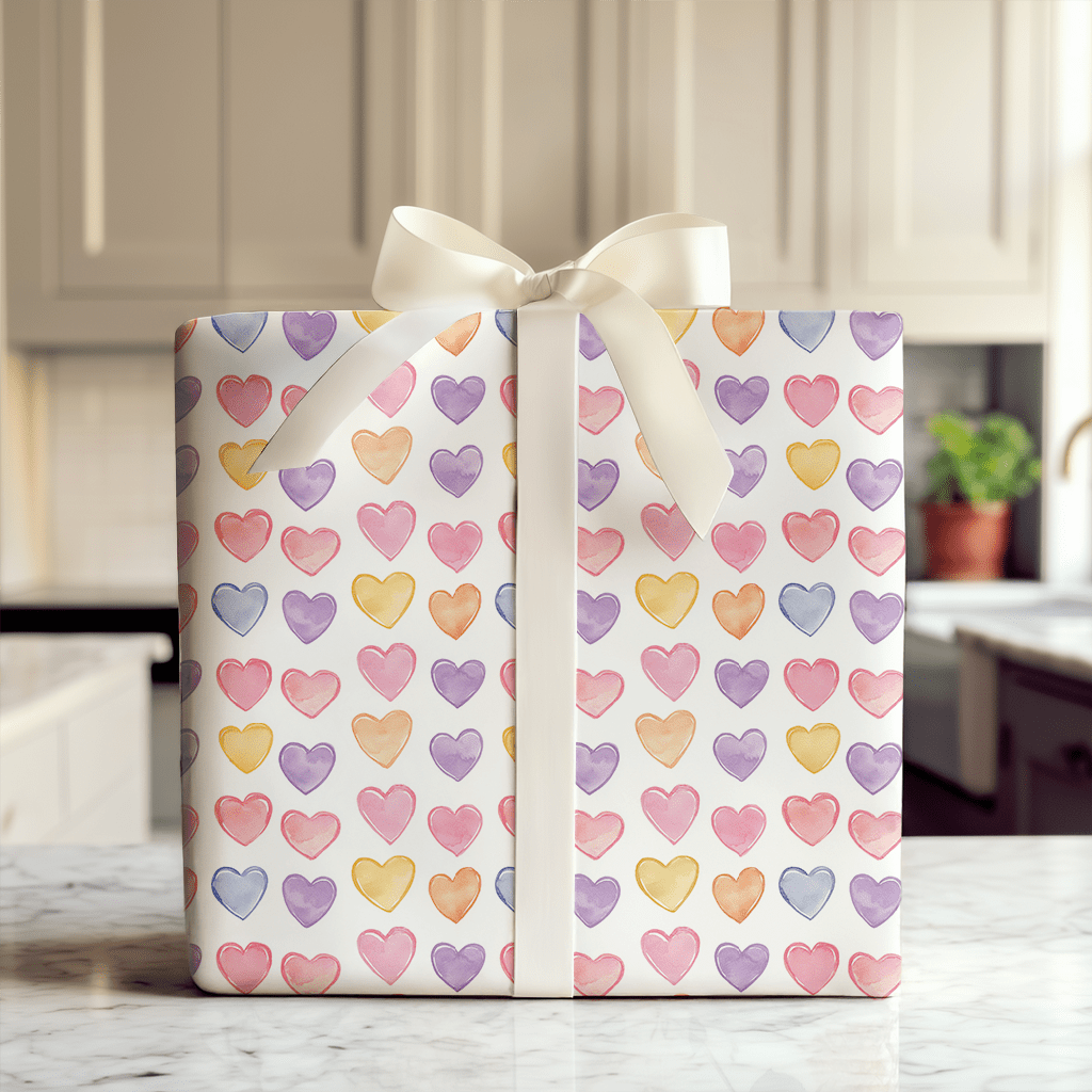 Stealing Hearts - Wrapping Paper - Aspen & Arlo