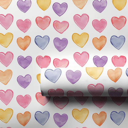 Stealing Hearts - Wrapping Paper - Aspen & Arlo