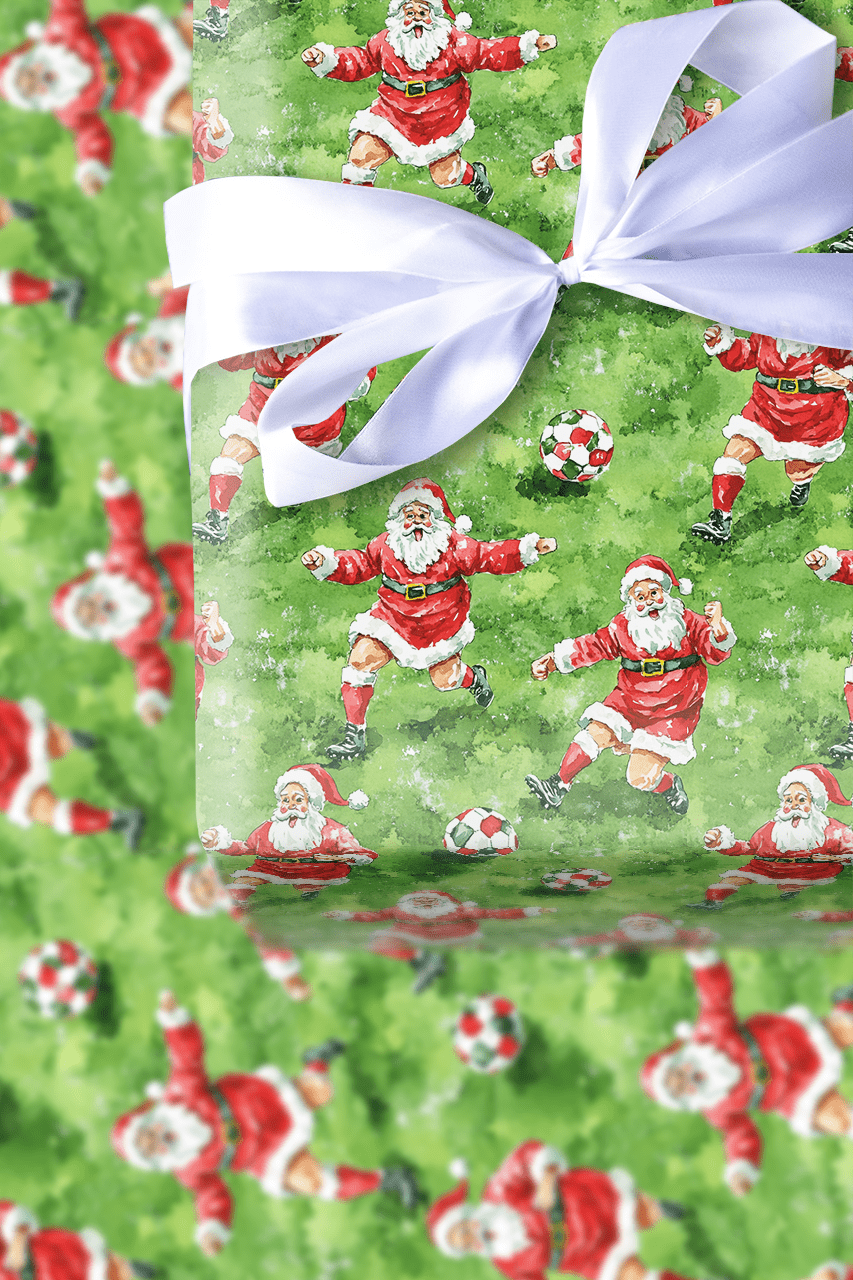 Mistletoe Midfielder - Wrapping Paper - Aspen & Arlo