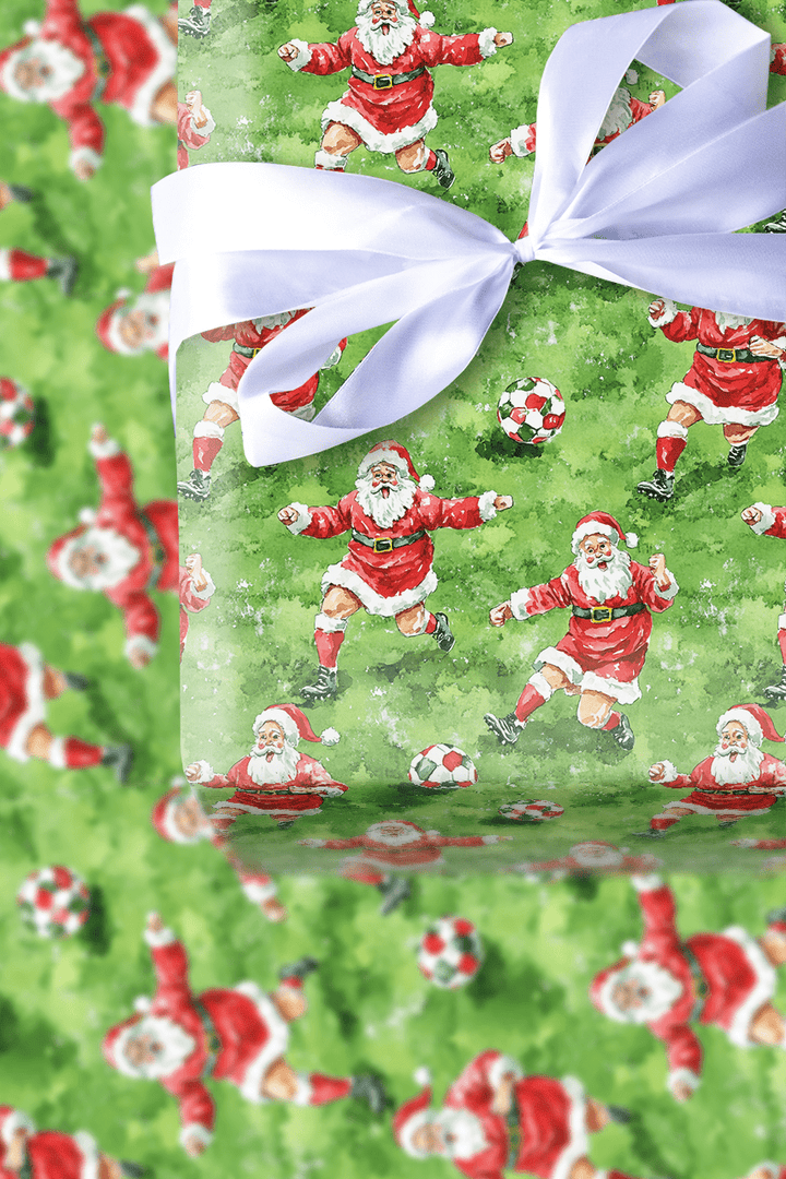 Mistletoe Midfielder - Wrapping Paper - Aspen & Arlo
