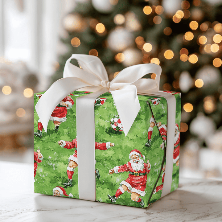 Mistletoe Midfielder - Wrapping Paper - Aspen & Arlo