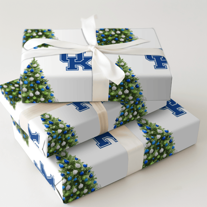 Santa’s Wildcat Spruce - Wrapping Paper - Aspen & Arlo