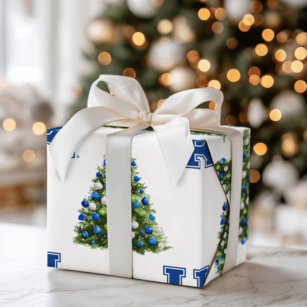 Santa’s Wildcat Spruce - Wrapping Paper - Aspen & Arlo
