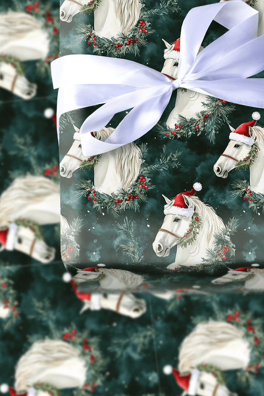 Icicle Gallops - Wrapping Paper - Aspen & Arlo