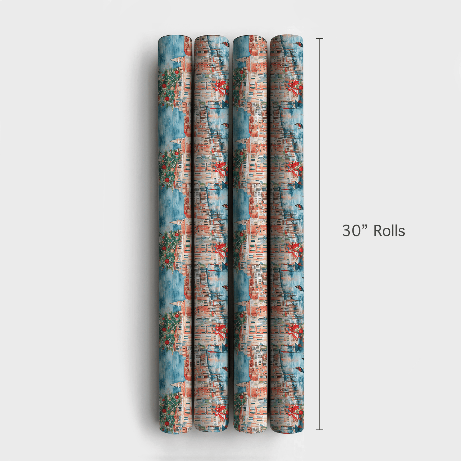 Bridge of Holly - Wrapping Paper - Aspen & Arlo