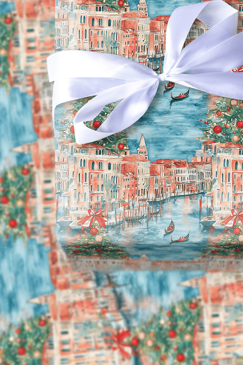 Bridge of Holly - Wrapping Paper - Aspen & Arlo