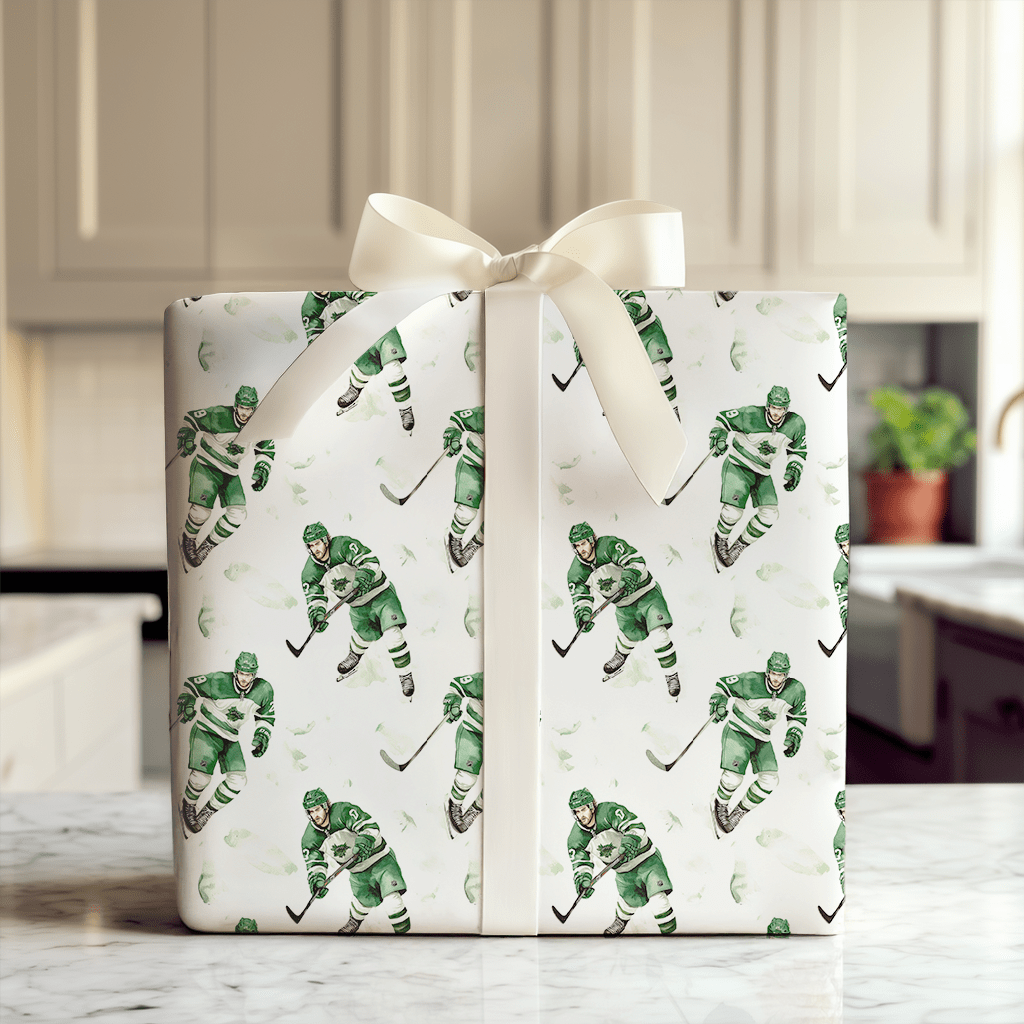 Emerald Edge - Wrapping Paper - Aspen & Arlo
