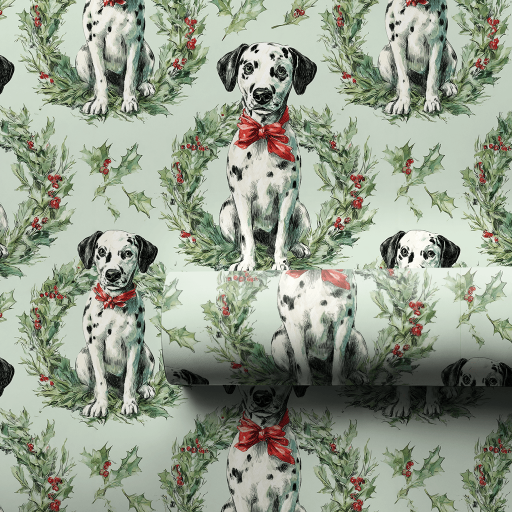 Dotty for December - Wrapping Paper - Aspen & Arlo