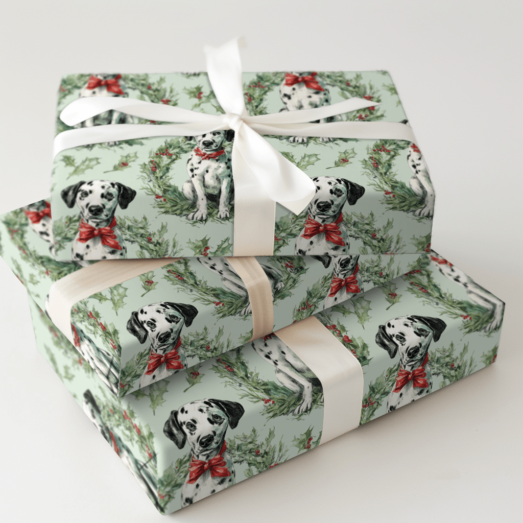 Dotty for December - Wrapping Paper - Aspen & Arlo