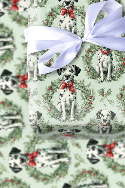Dotty for December - Wrapping Paper - Aspen & Arlo