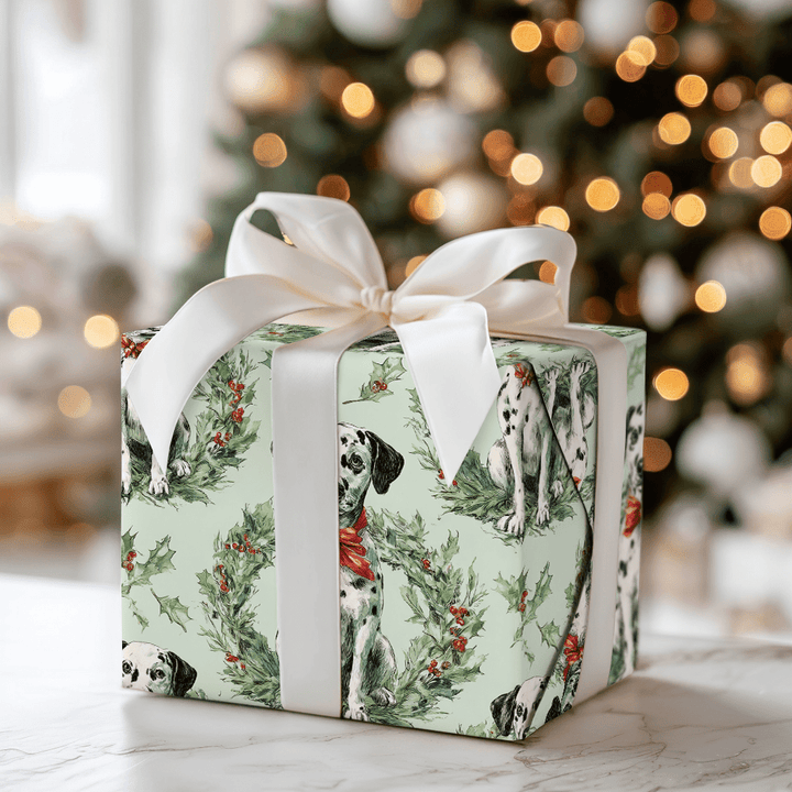 Dotty for December - Wrapping Paper - Aspen & Arlo
