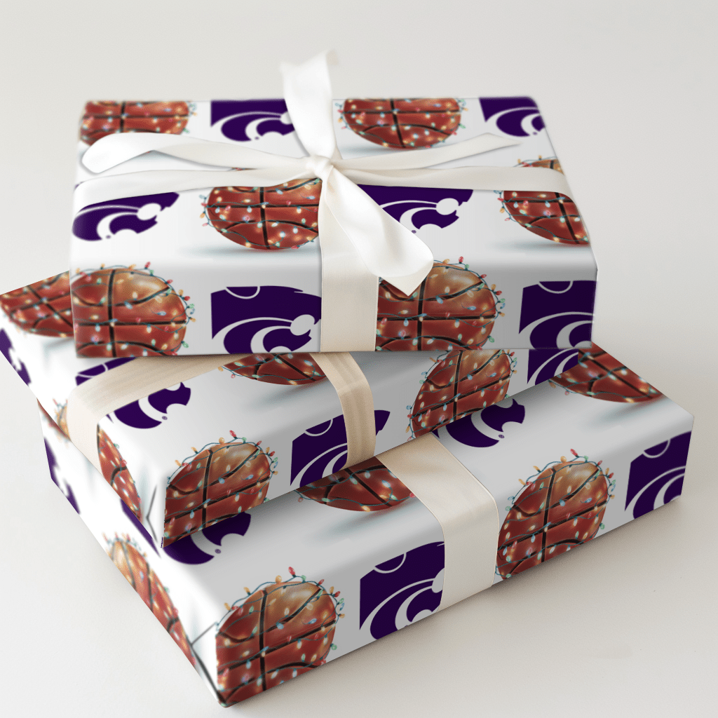 Holiday Hoops Wildcats - Wrapping Paper - Aspen & Arlo