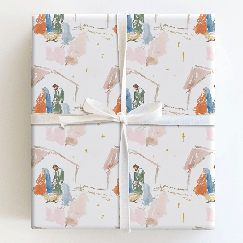 Silent Wonder - Wrapping Paper - Aspen & Arlo