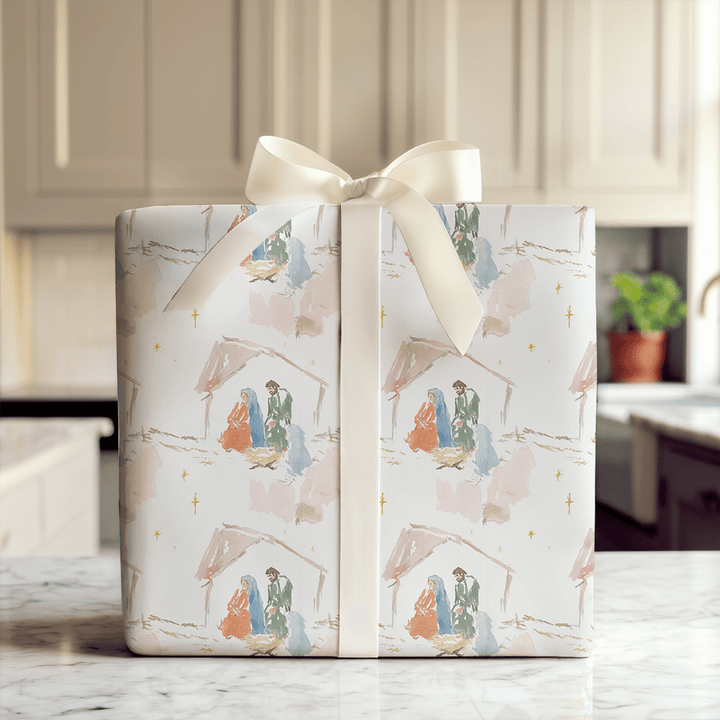 Silent Wonder - Wrapping Paper - Aspen & Arlo
