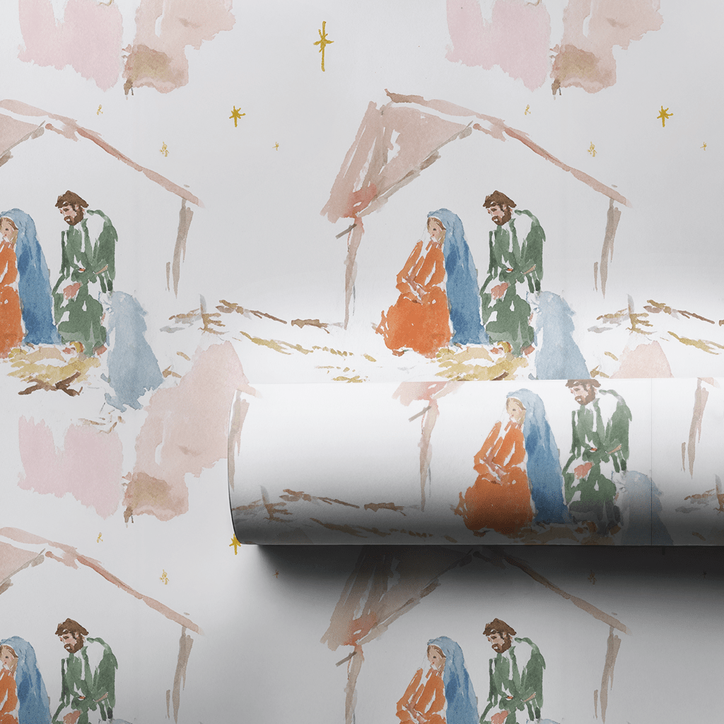 Silent Wonder - Wrapping Paper - Aspen & Arlo
