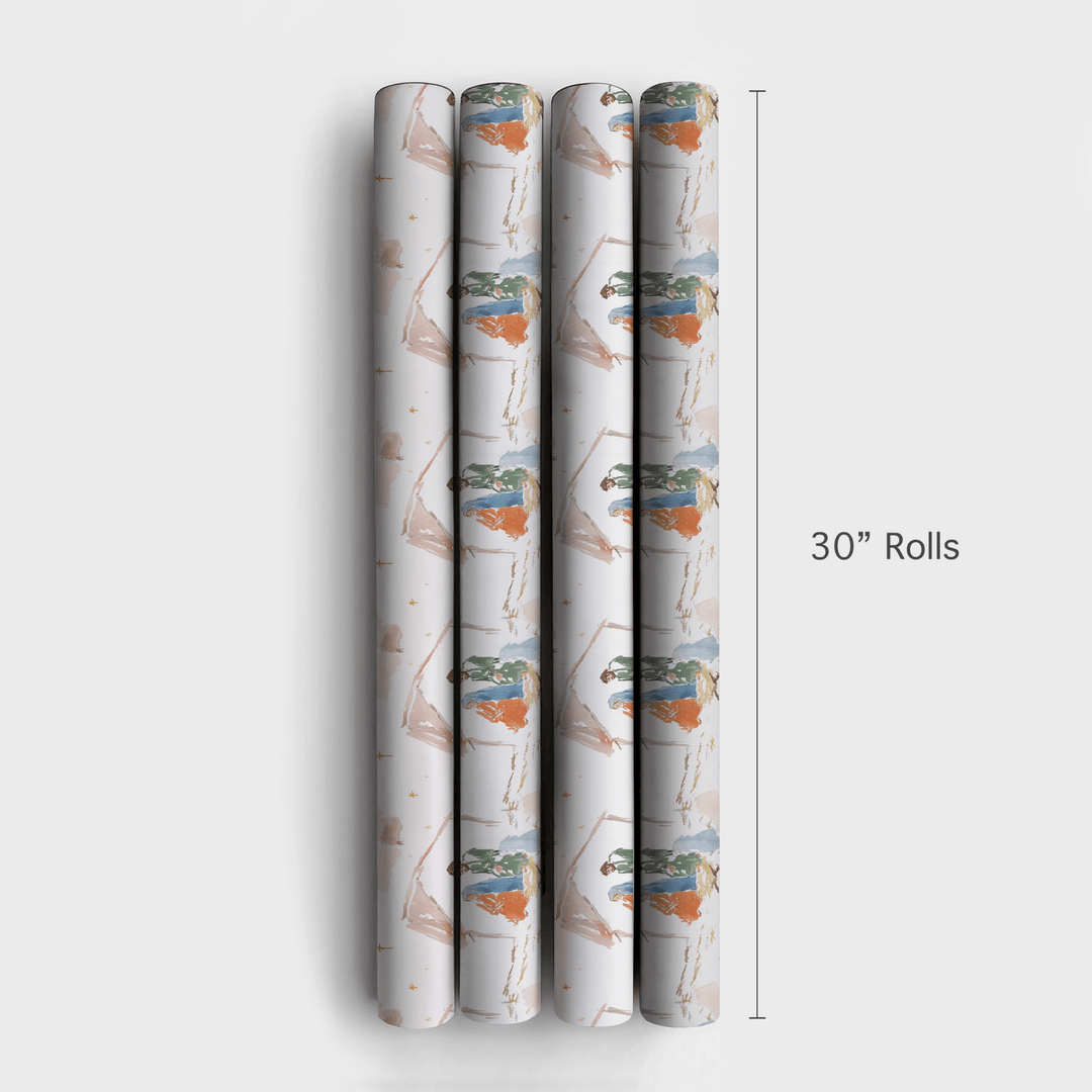 Silent Wonder - Wrapping Paper - Aspen & Arlo