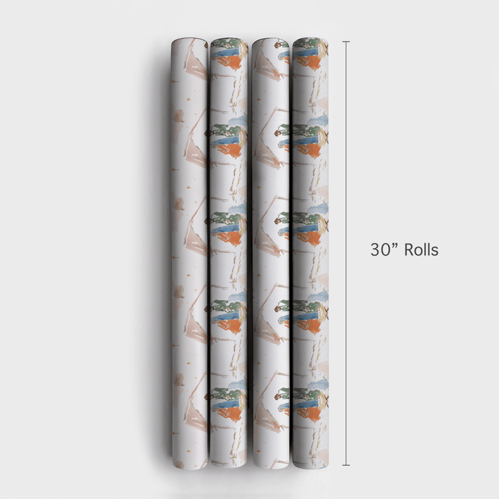 Silent Wonder - Wrapping Paper - Aspen & Arlo