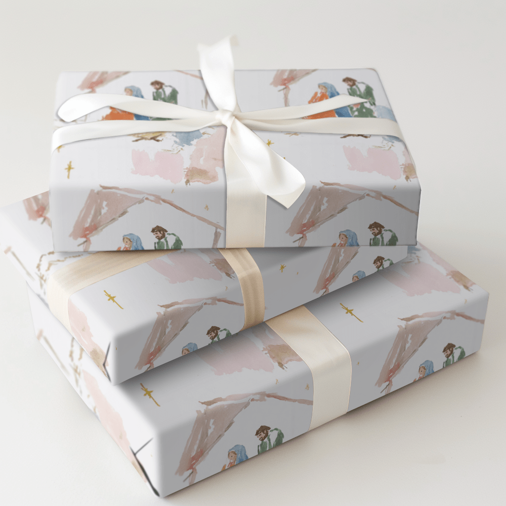 Silent Wonder - Wrapping Paper - Aspen & Arlo