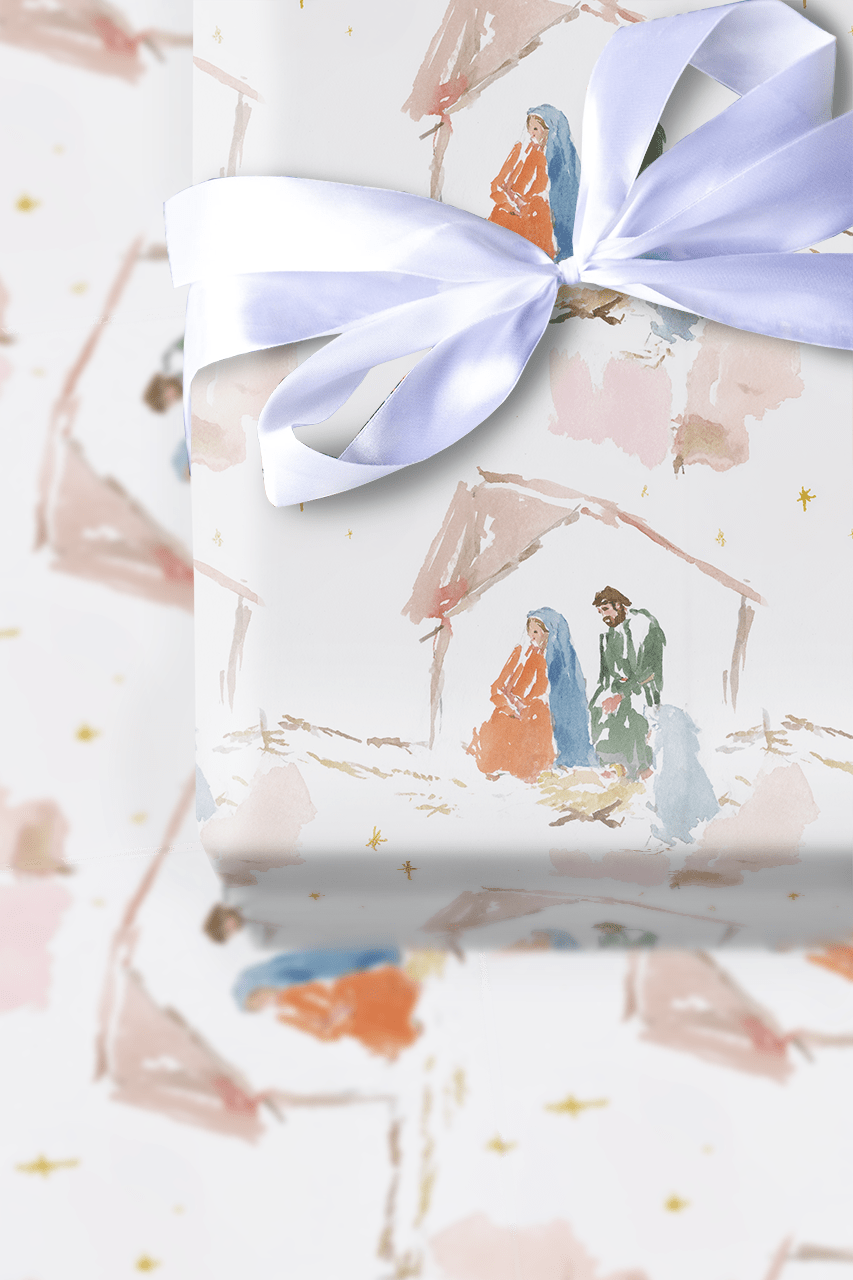 Silent Wonder - Wrapping Paper - Aspen & Arlo