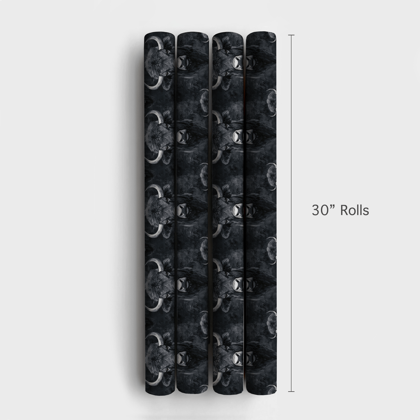 Buffalo Charcoal - Wrapping Paper - Aspen & Arlo