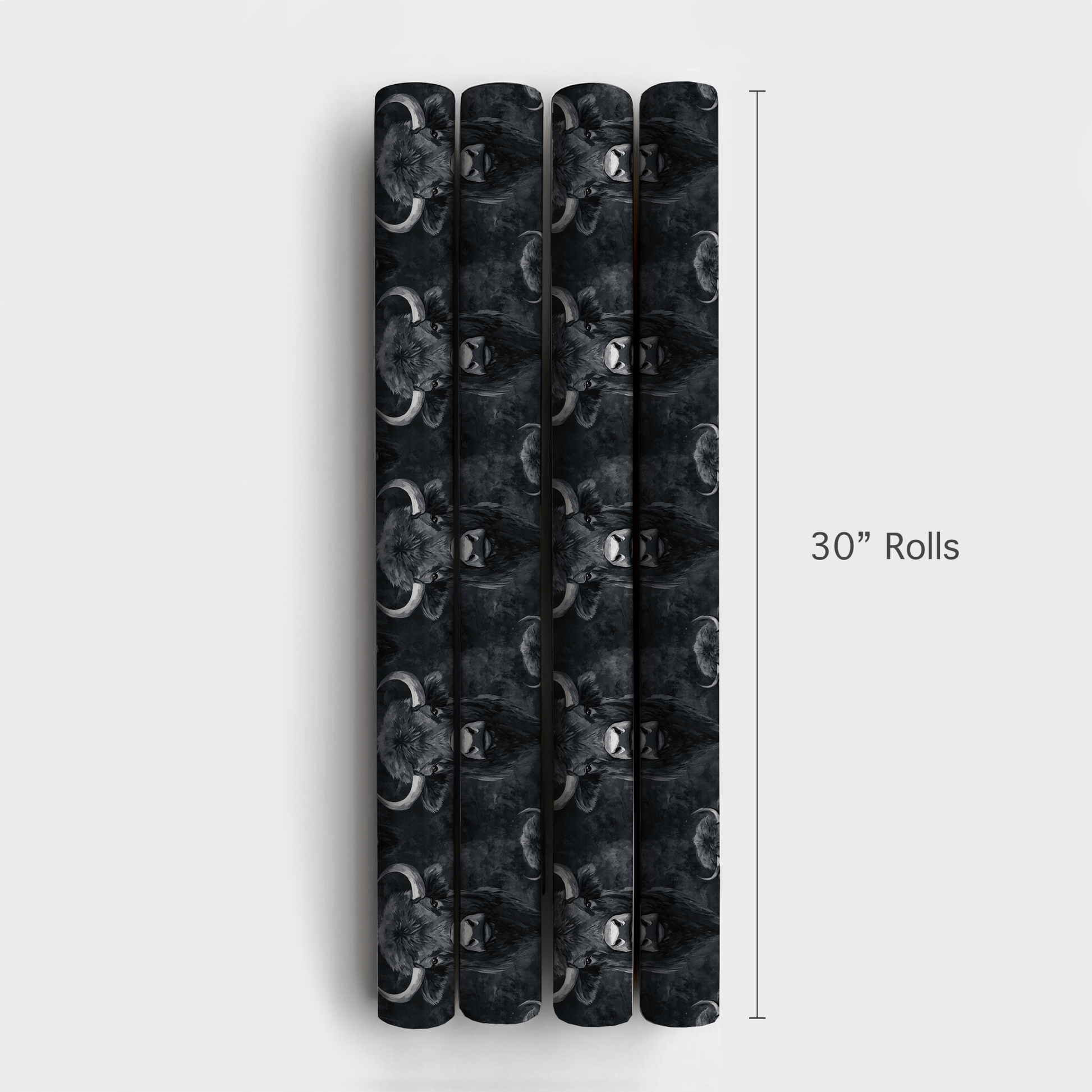 Buffalo Charcoal - Wrapping Paper - Aspen & Arlo