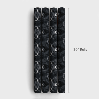 Buffalo Charcoal - Wrapping Paper - Aspen & Arlo