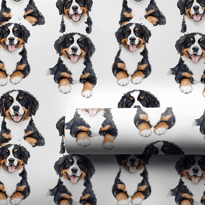 Bernese Mountain Dog - Wrapping Paper - Aspen & Arlo