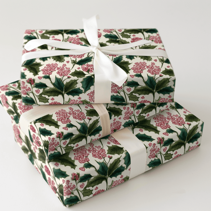 Hydrangeas in Pink - Wrapping Paper - Aspen & Arlo