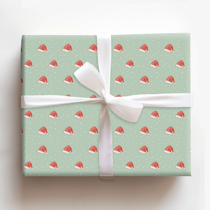 Santa's Hat - Wrapping Paper - Aspen & Arlo